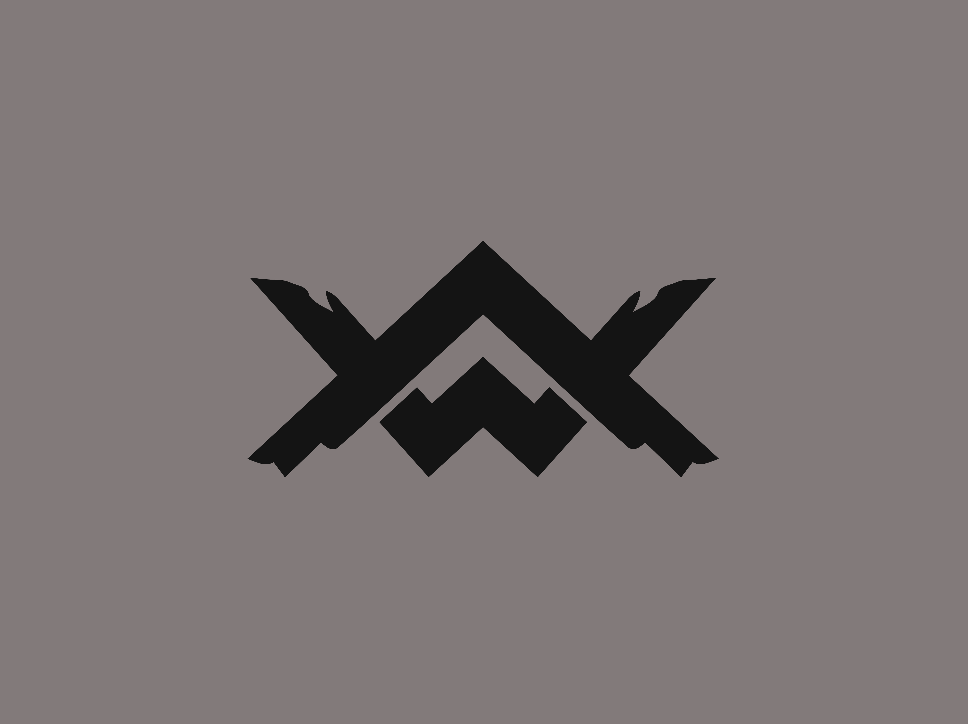 Ashwood Tattoo Studio — icon mark isolated on grey