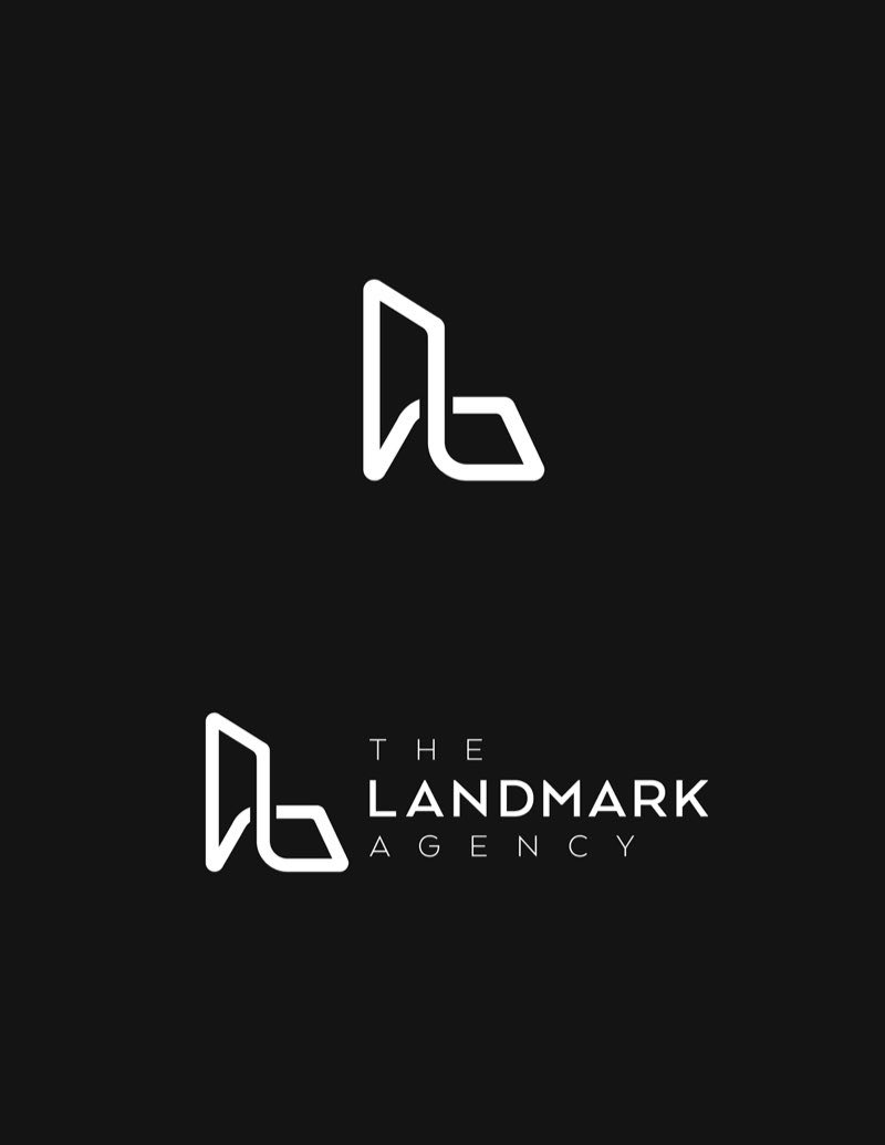 The Landmark Agency monogram