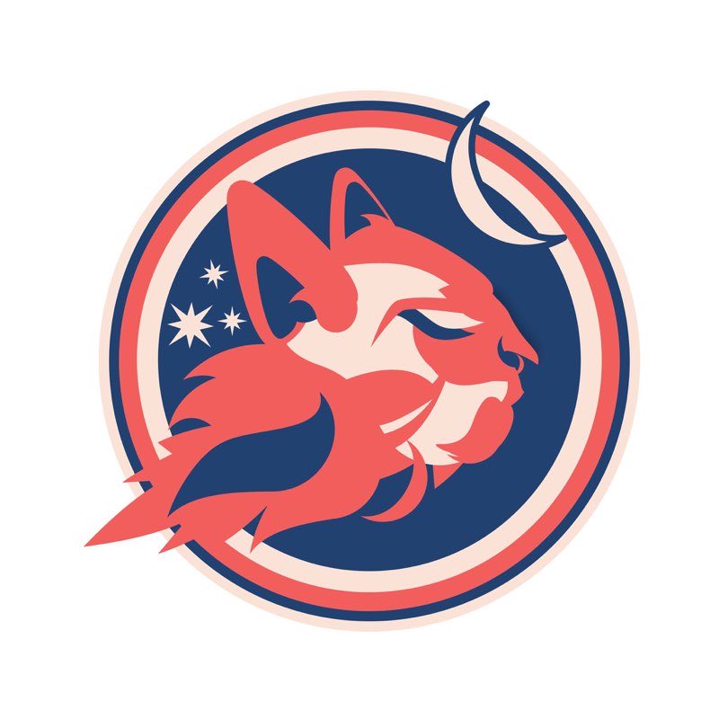 Space Cats circular emblem