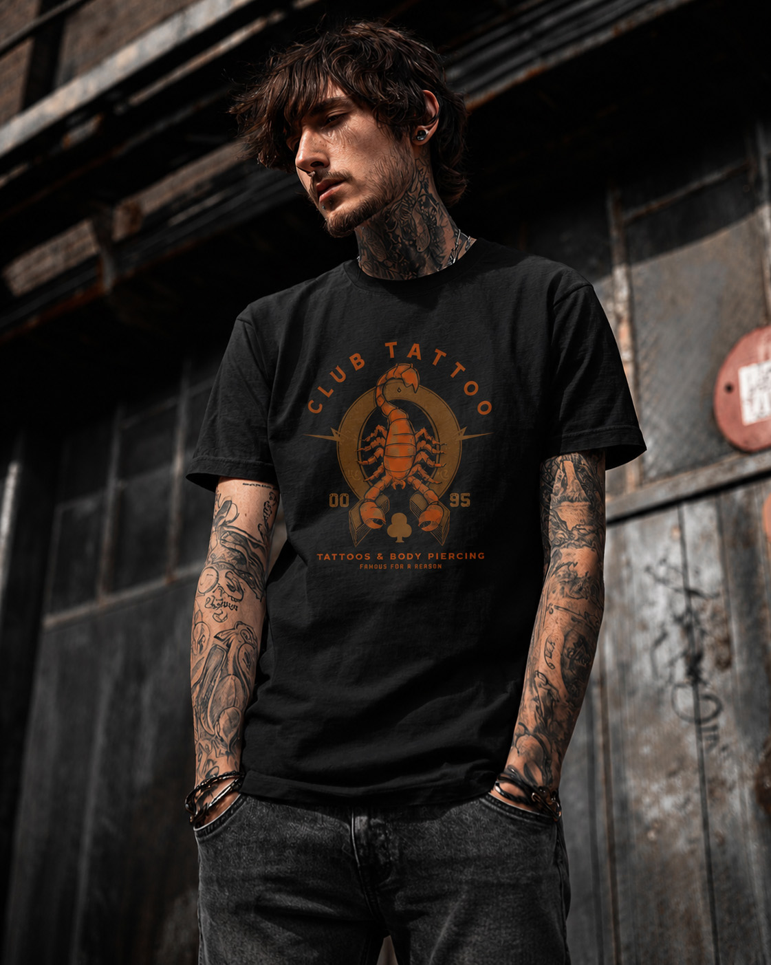 Club Tattoo — scorpion tee lifestyle