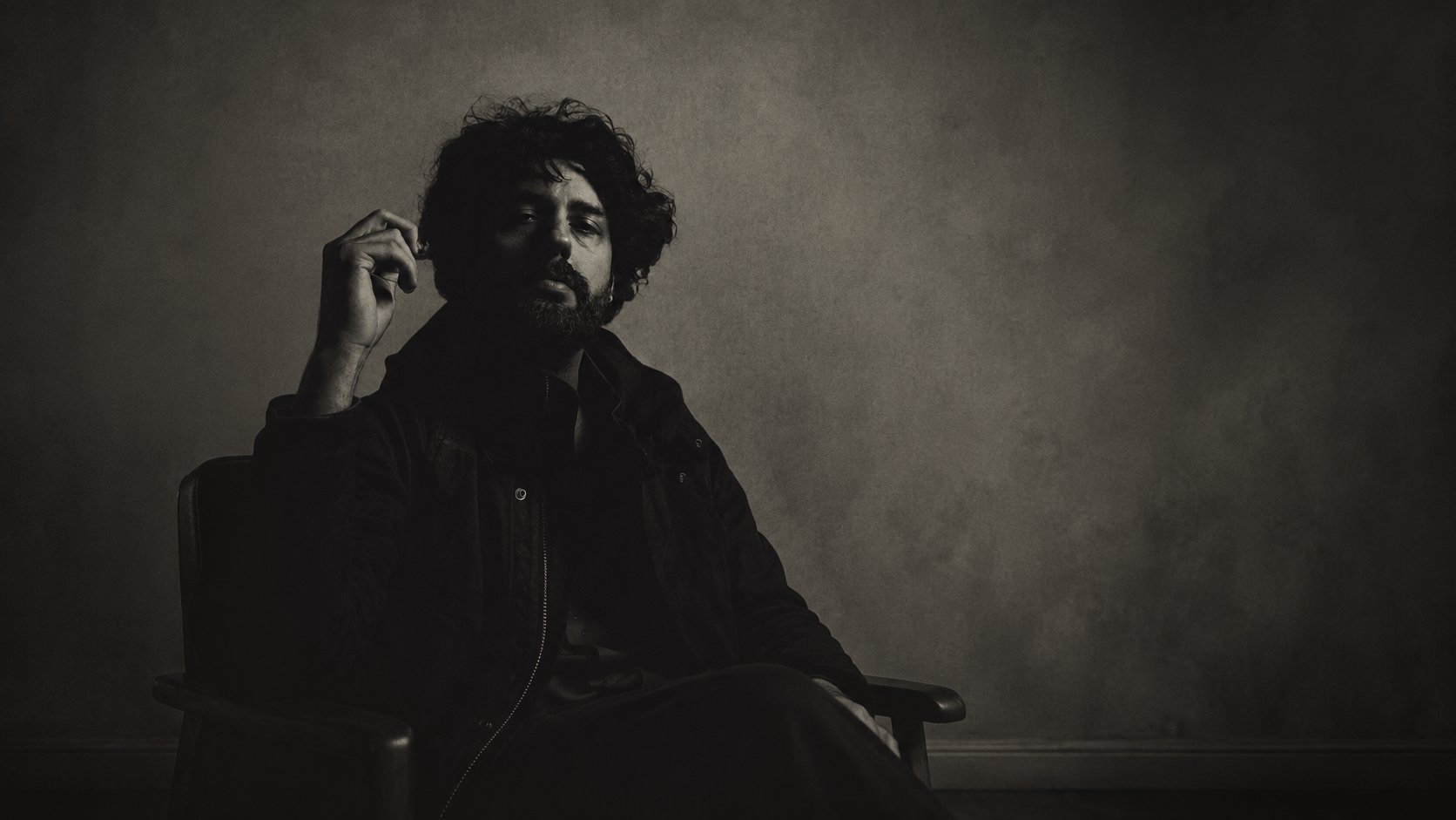 Dane Forst in the studio