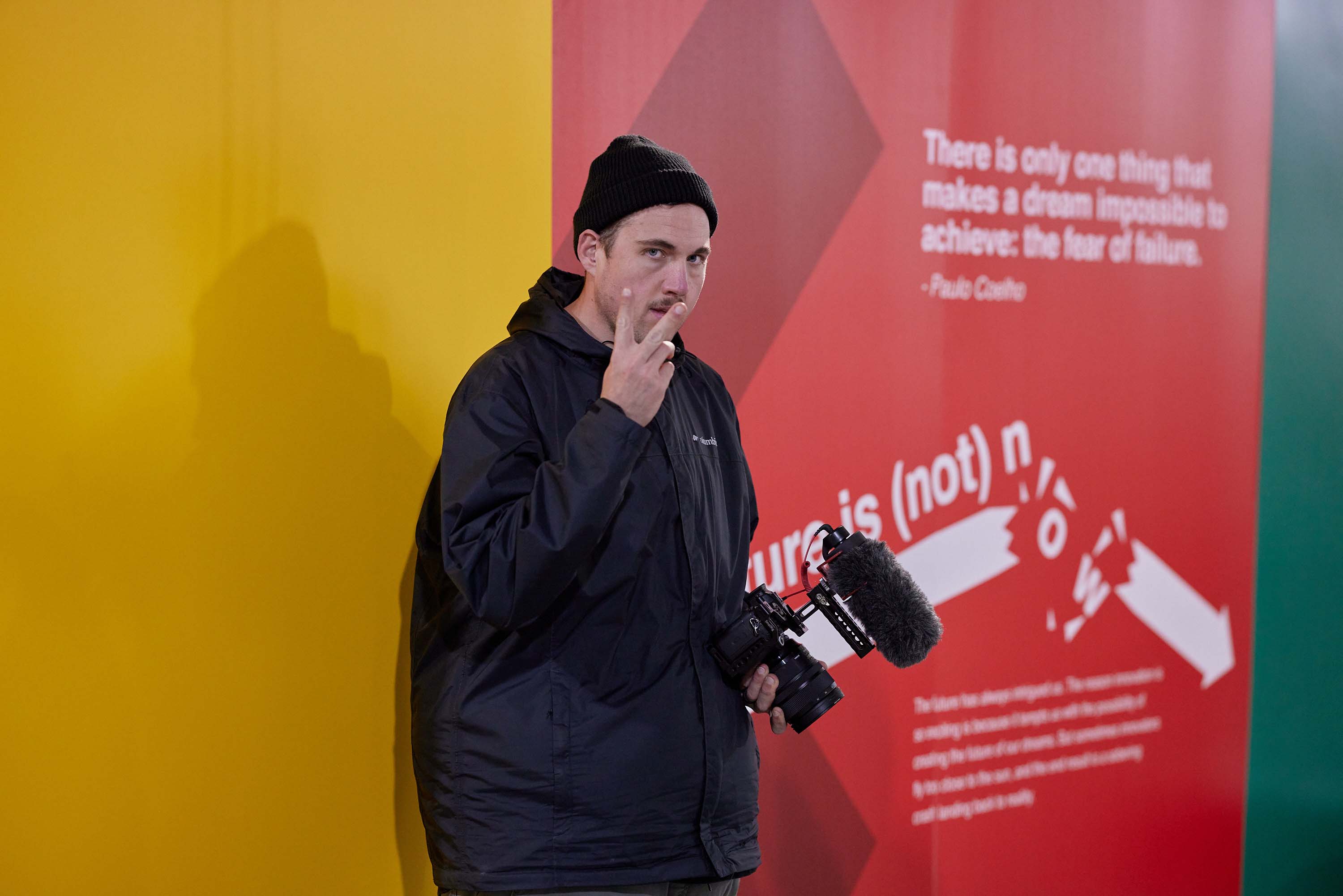 Museum of Failure — visitors in exhibition