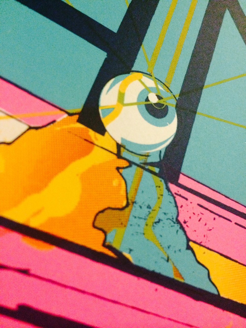 Tame Impala — print run stack on concrete