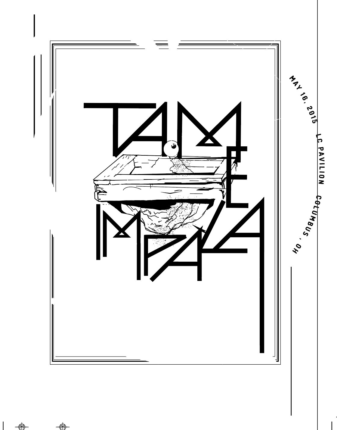 Tame Impala — halftone development stage